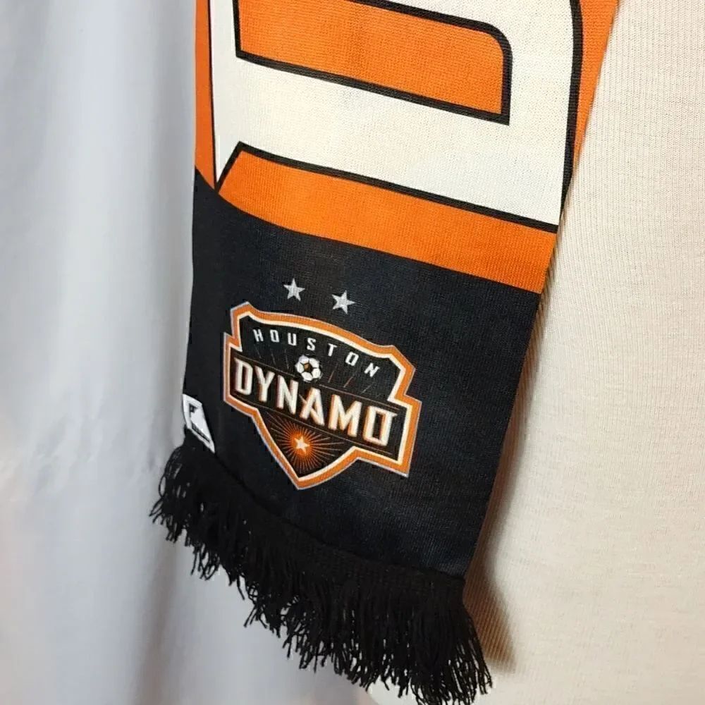 Houston Dynamo Soccer Reversible Scarf - Picture 2 of 6